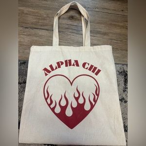 Alpha Chi Omega Tote Bag